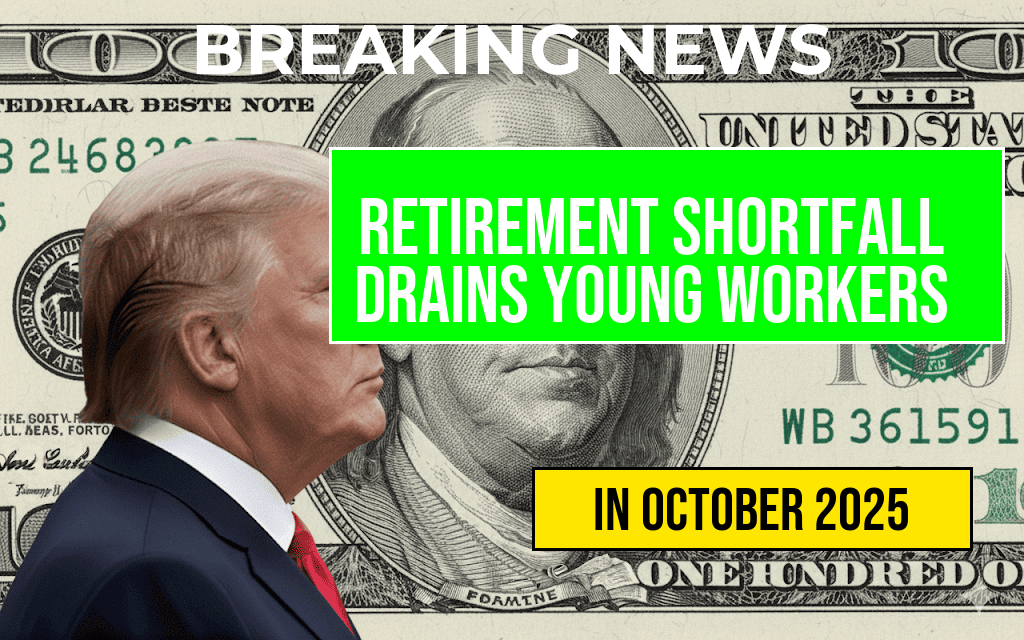 Retirement Savings Shortfall: The “Financial Vortex” Drains 42% of Younger Workers’ Spare Cash